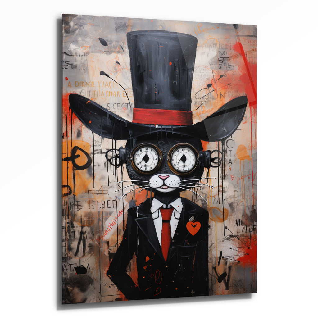 DEKORATİF DİKEY CAM TABLO - TT0003