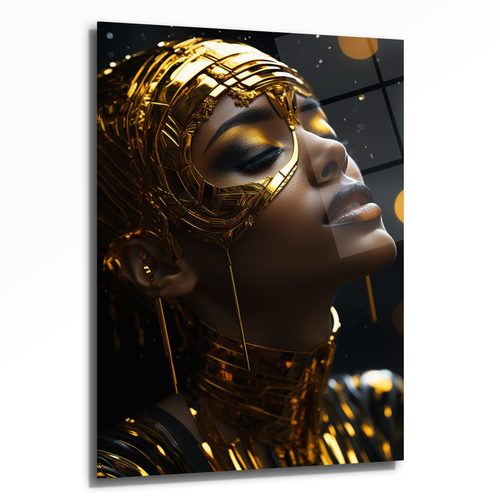 DEKORATİF DİKEY CAM TABLO - TT0059