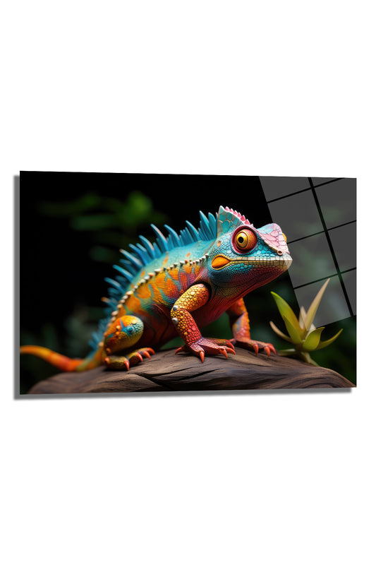 DEKORATİF YATAY CAM TABLO - TT0375