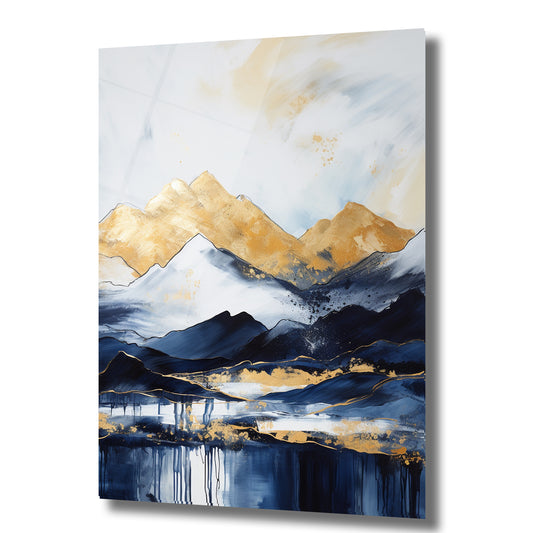 DEKORATİF DİKEY CAM TABLO - TT0055