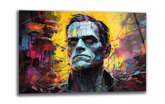 DEKORATİF YATAY CAM TABLO - TT0021