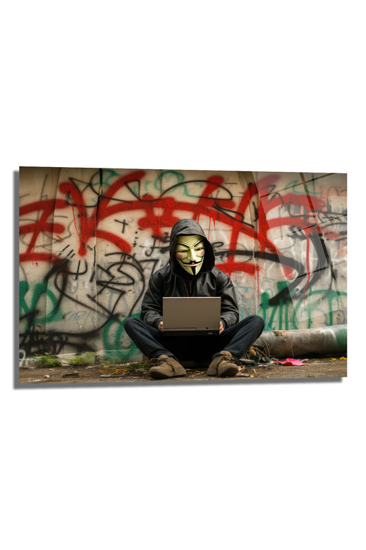 DEKORATİF YATAY CAM TABLO - TT0273