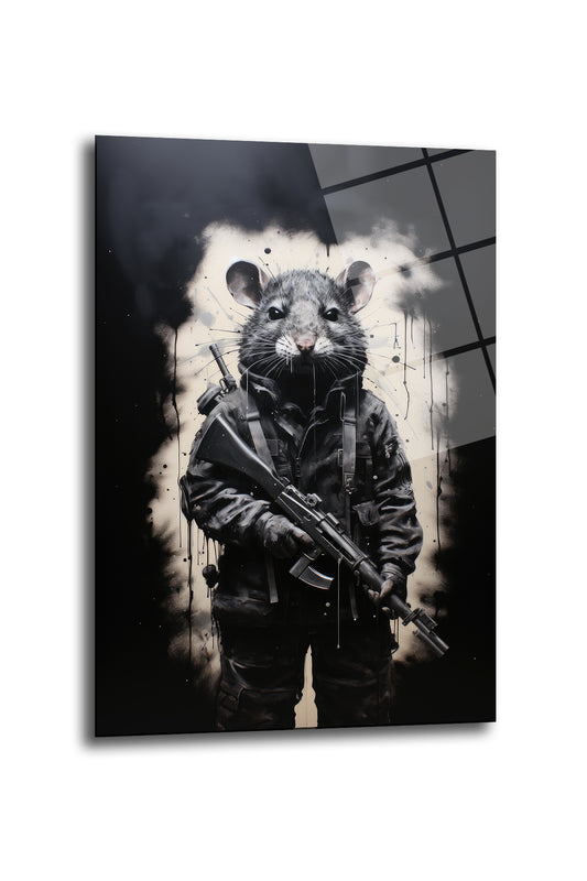 DEKORATİF DİKEY CAM TABLO - TT0290