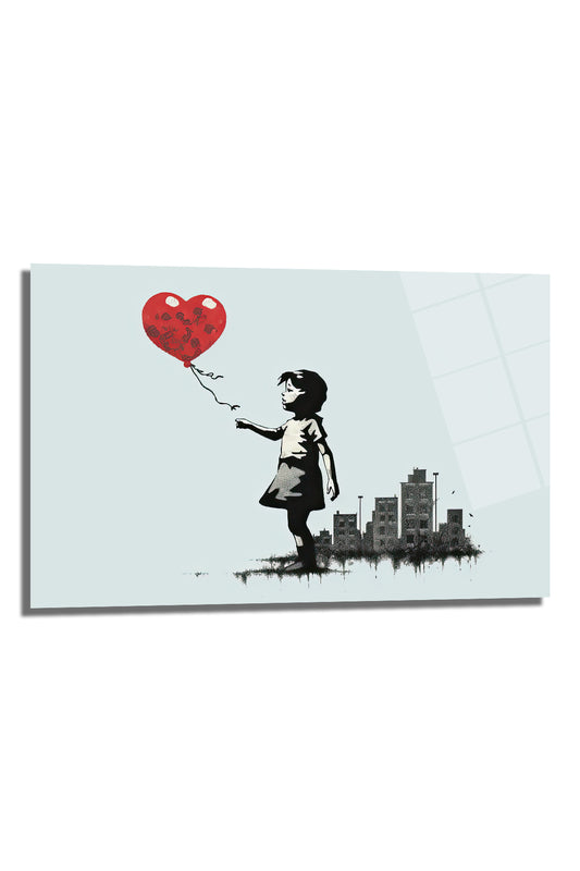 DEKORATİF YATAY CAM TABLO - TT0285