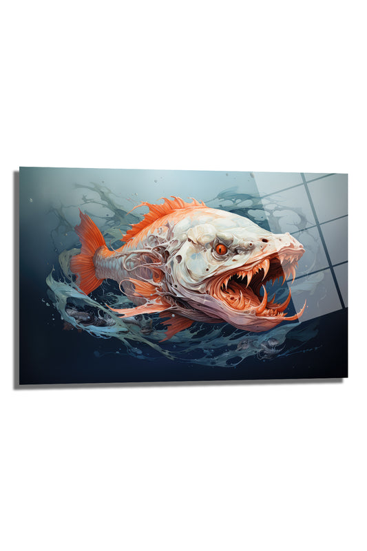 DEKORATİF YATAY CAM TABLO - TT0223