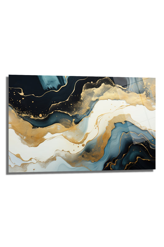 DEKORATİF YATAY CAM TABLO - TT0378