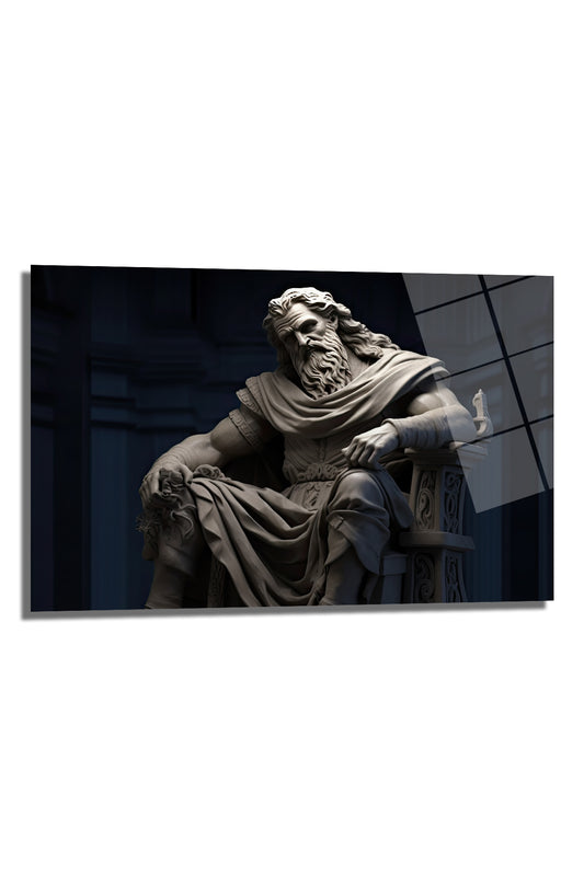 DEKORATİF YATAY CAM TABLO - TT0456