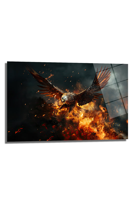 DEKORATİF YATAY CAM TABLO - TT0269