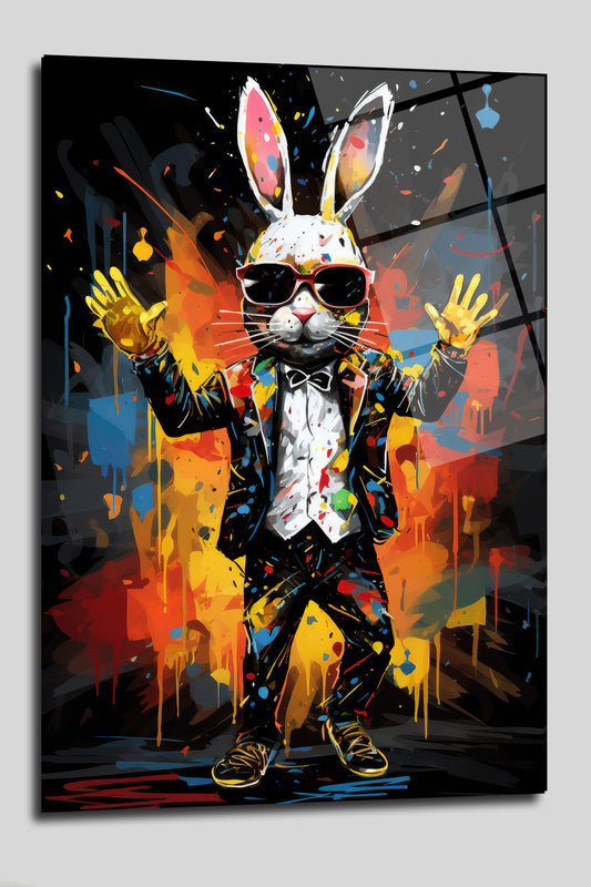 DEKORATİF DİKEY CAM TABLO - TT0140