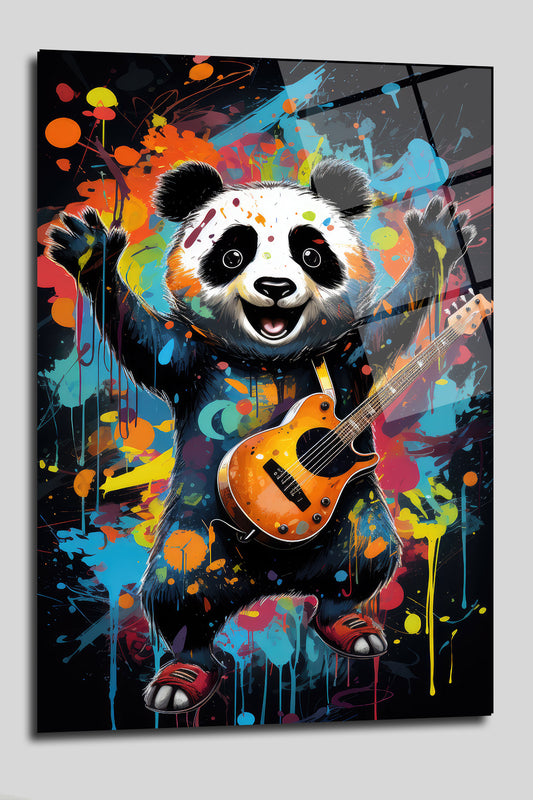 DEKORATİF DİKEY CAM TABLO - TT0138