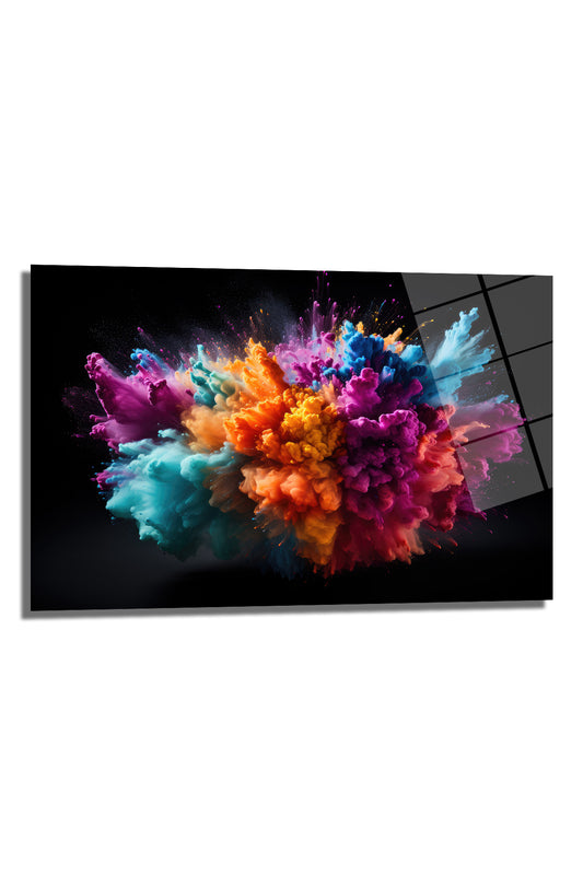 DEKORATİF YATAY CAM TABLO - TT0371