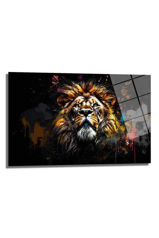 DEKORATİF YATAY CAM TABLO - TT0195