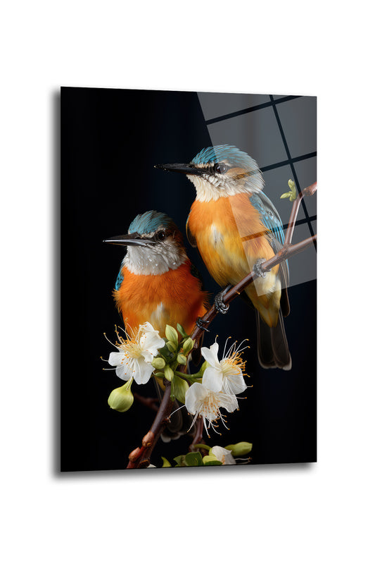 DEKORATİF DİKEY CAM TABLO - TT0496