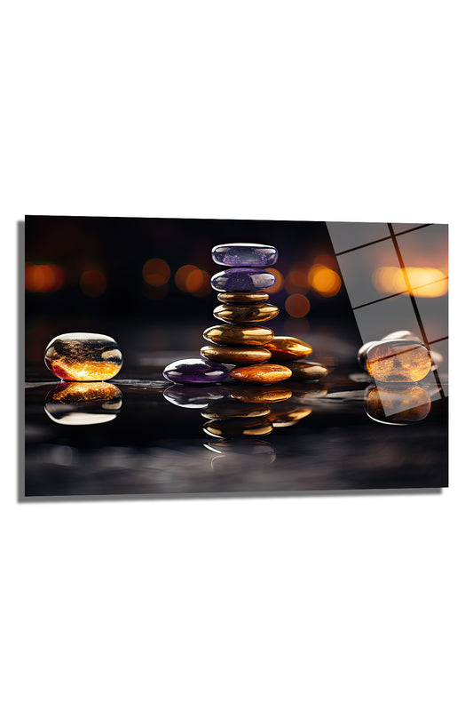 DEKORATİF YATAY CAM TABLO - TT0209