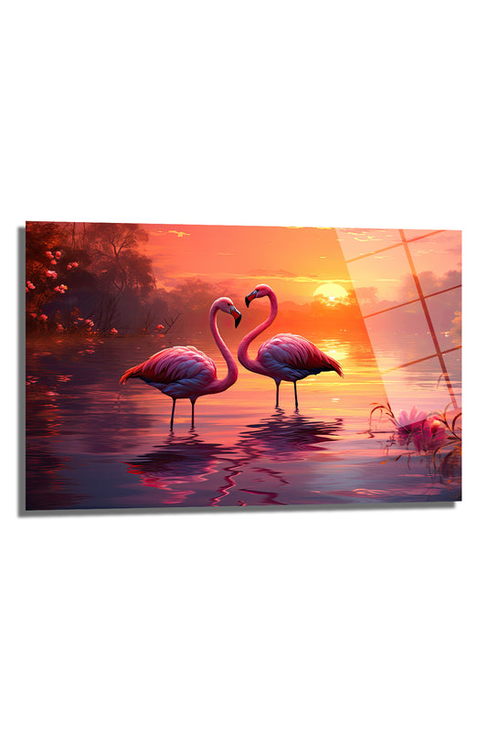 DEKORATİF YATAY CAM TABLO - TT0221