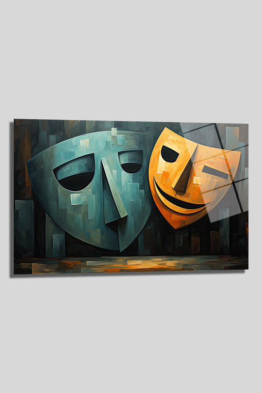 DEKORATİF YATAY CAM TABLO - TT0169