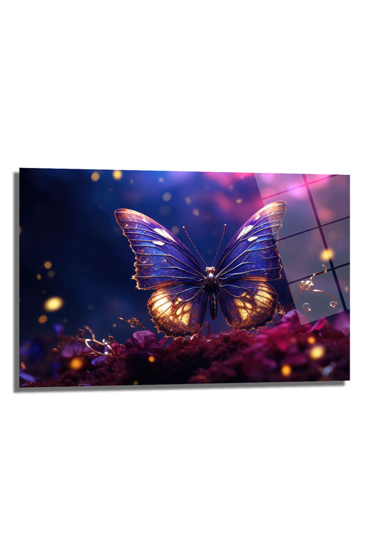 DEKORATİF YATAY CAM TABLO - TT0426