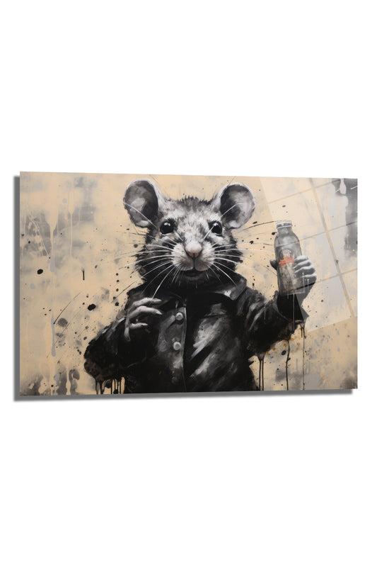 DEKORATİF YATAY CAM TABLO - TT0281