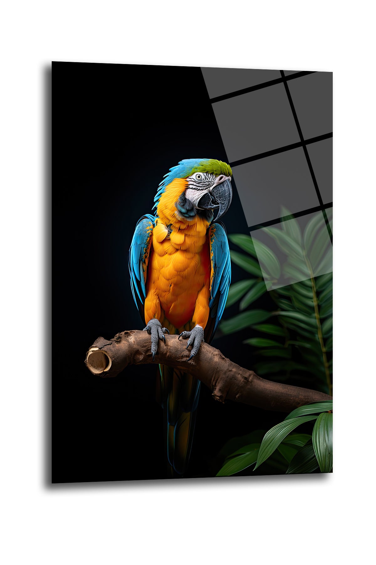 DEKORATİF DİKEY CAM TABLO - TT0201