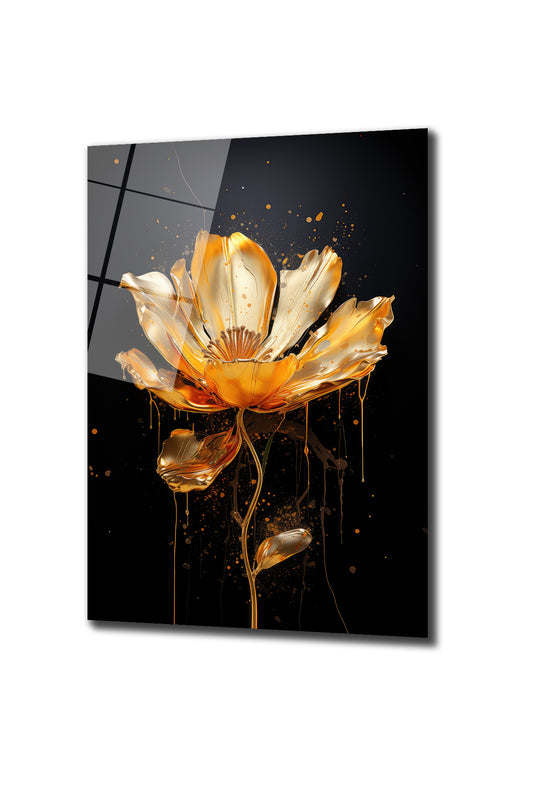 DEKORATİF DİKEY CAM TABLO - TT0522