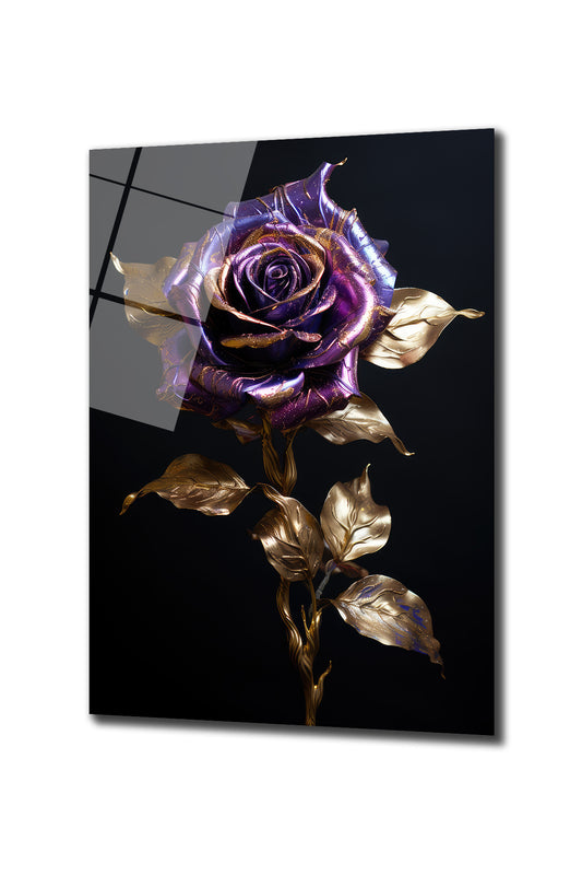 DEKORATİF DİKEY CAM TABLO - TT0241