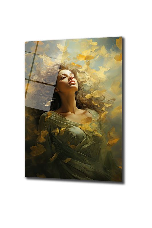 DEKORATİF DİKEY CAM TABLO - TT0520