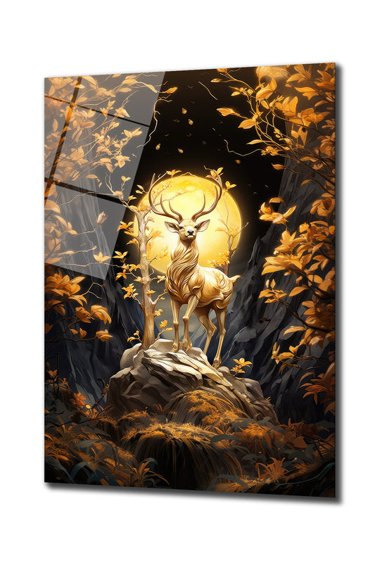 DEKORATİF DİKEY CAM TABLO - TT0203