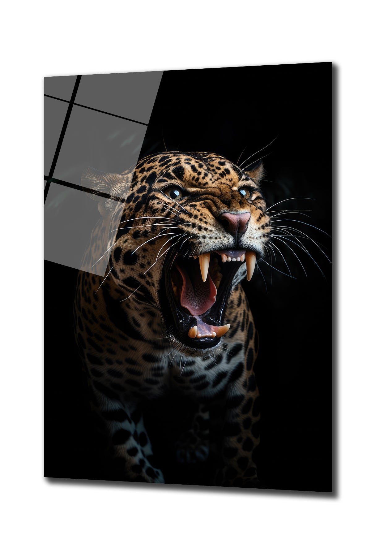 DEKORATİF DİKEY CAM TABLO - TT0198