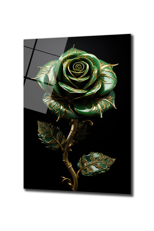 DEKORATİF DİKEY CAM TABLO - TT0239