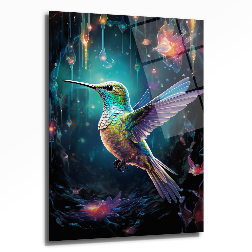 DEKORATİF DİKEY CAM TABLO - TT0091