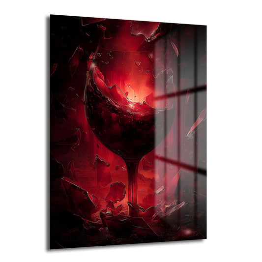 DEKORATİF DİKEY CAM TABLO - TT3304