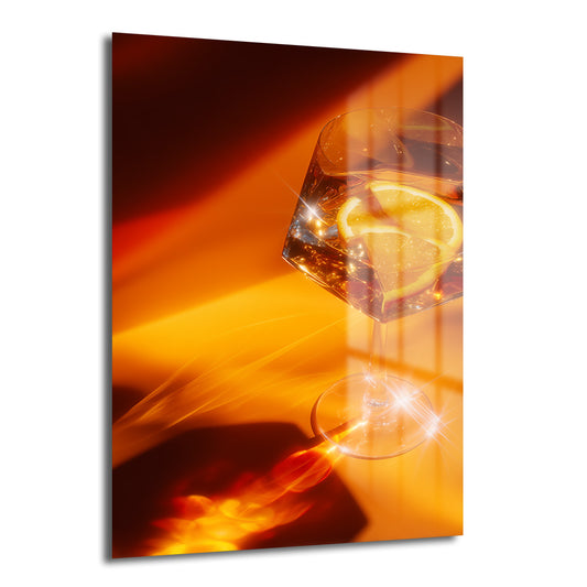 DEKORATİF DİKEY CAM TABLO - TT3307