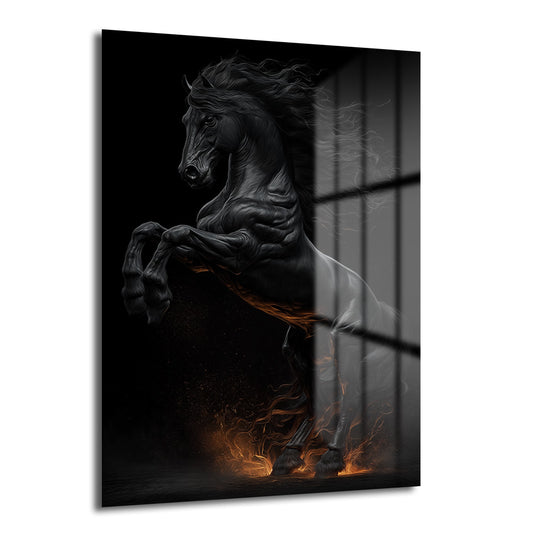 DEKORATİF DİKEY CAM TABLO - TT3329