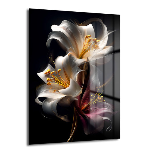 DEKORATİF DİKEY CAM TABLO - TT3335