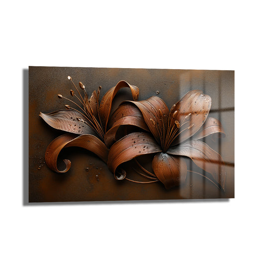 DEKORATİF YATAY CAM TABLO - TT3158