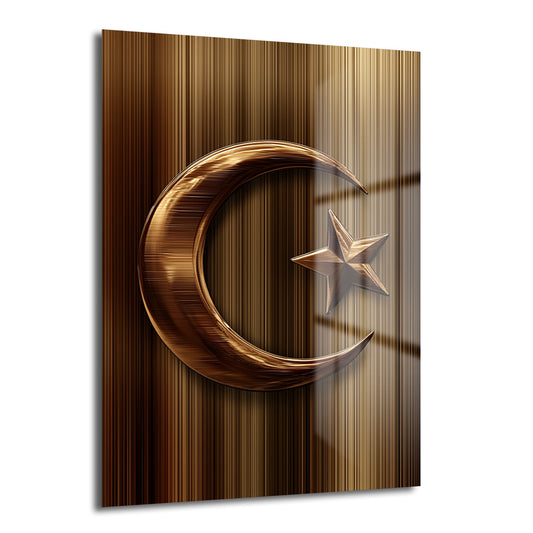 DEKORATİF DİKEY CAM TABLO - TT3344