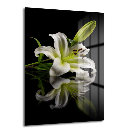 DEKORATİF DİKEY CAM TABLO - TT3433