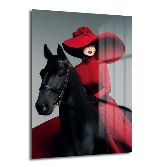 DEKORATİF DİKEY CAM TABLO - TT3283