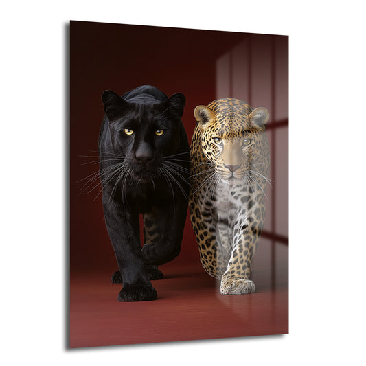 DEKORATİF DİKEY CAM TABLO - TT3284