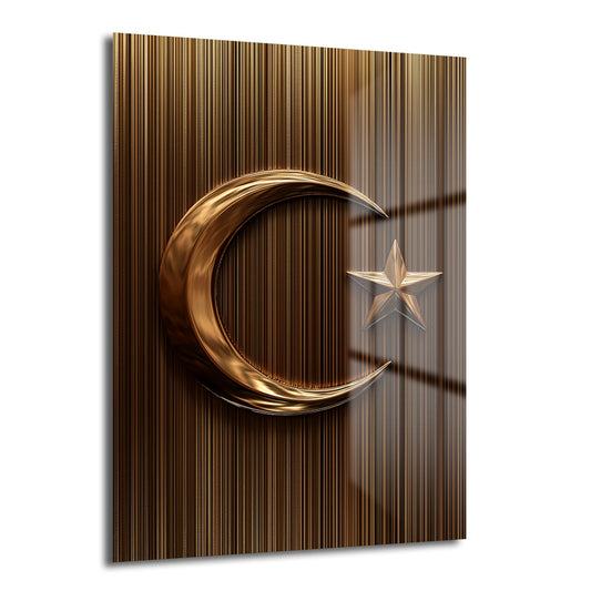 DEKORATİF DİKEY CAM TABLO - TT3286