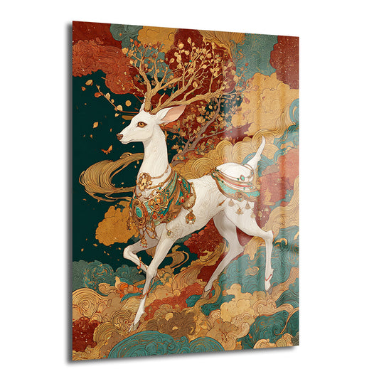 DEKORATİF DİKEY CAM TABLO - TT3437