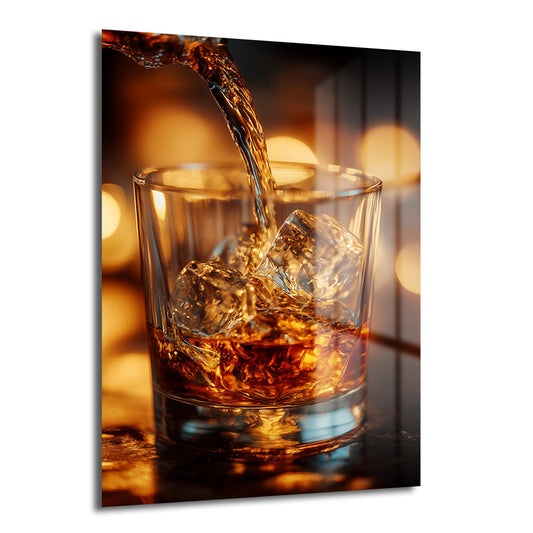 DEKORATİF DİKEY CAM TABLO - TT3289