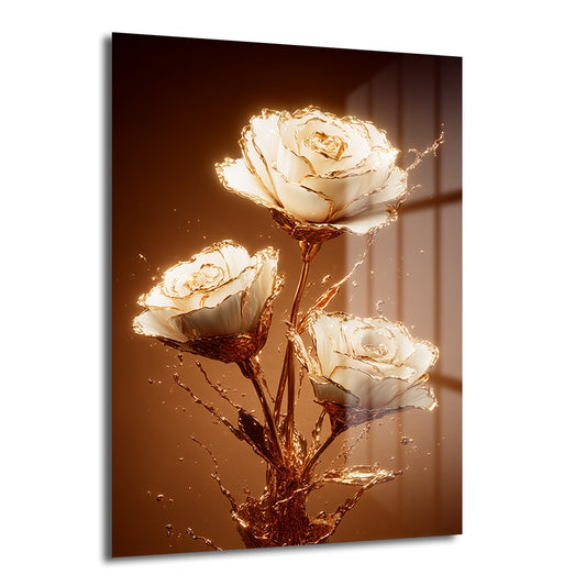 DEKORATİF DİKEY CAM TABLO - TT3376