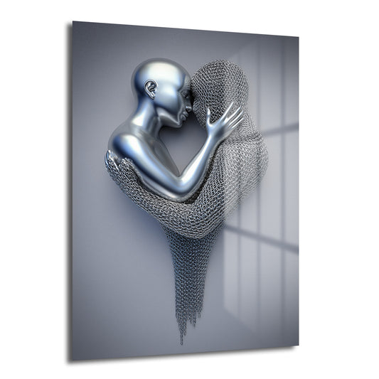 DEKORATİF DİKEY CAM TABLO - TT3391