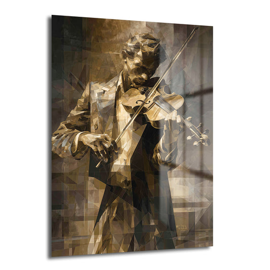 DEKORATİF DİKEY CAM TABLO - TT3458