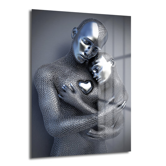 DEKORATİF DİKEY CAM TABLO - TT3392