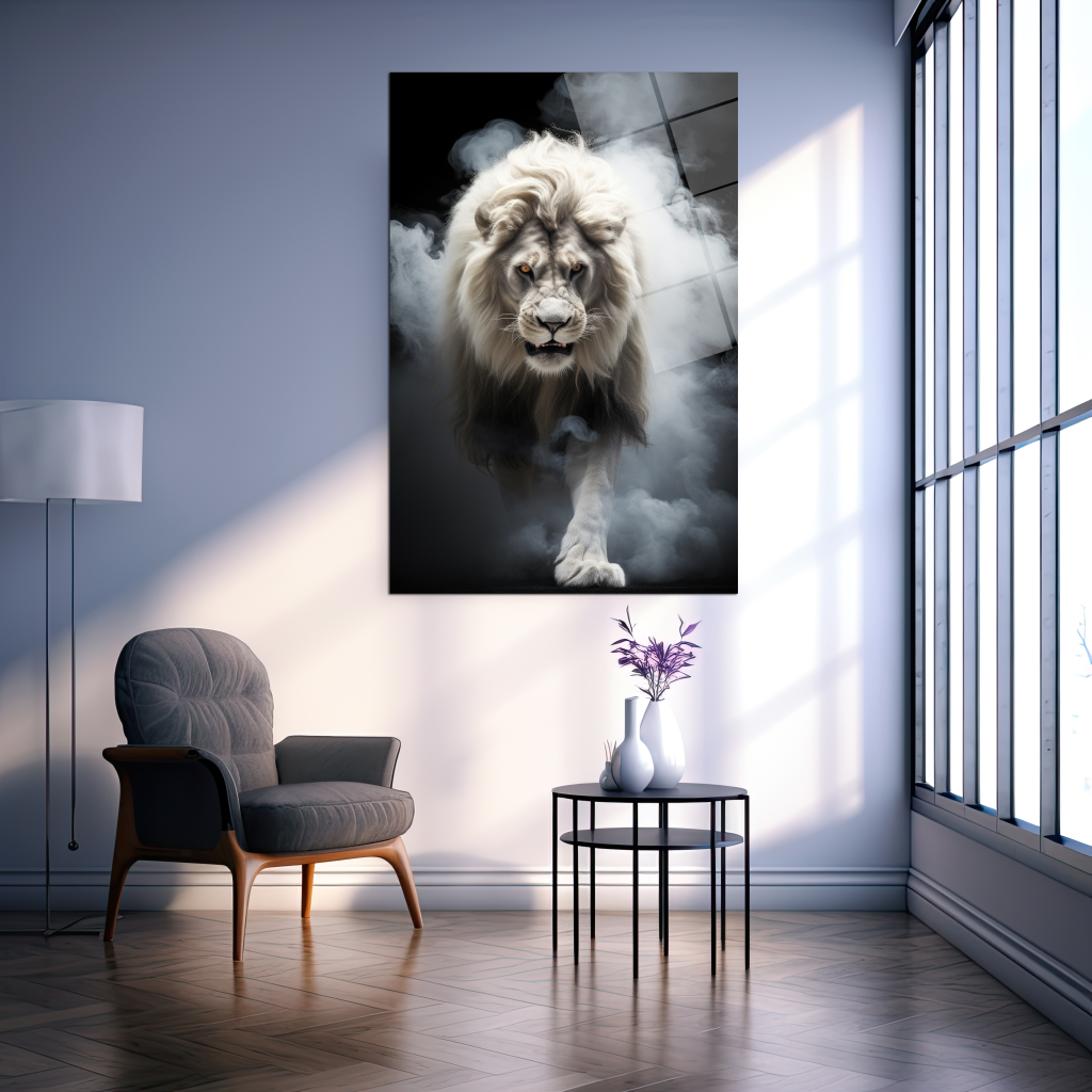 DEKORATİF DİKEY CAM TABLO - TT0495