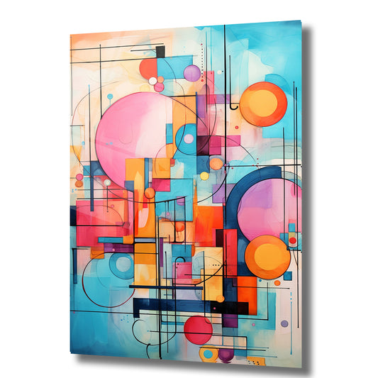 DEKORATİF DİKEY CAM TABLO - TT0011