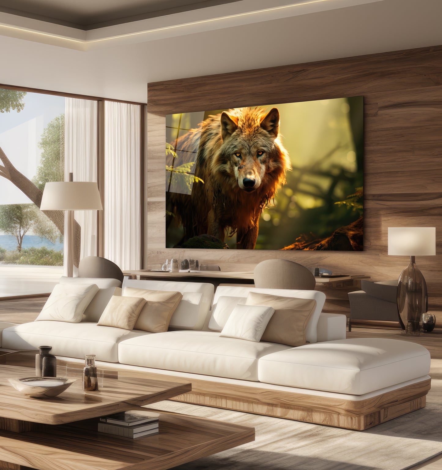 DEKORATİF YATAY CAM TABLO - TT0106