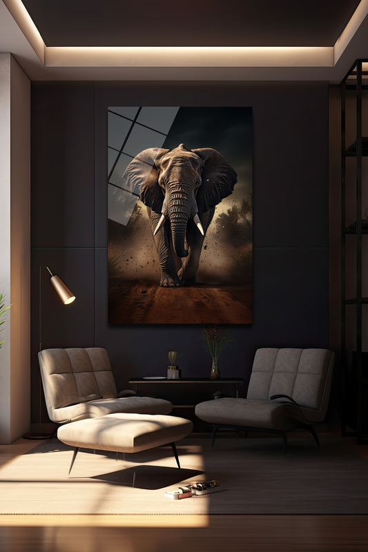 DEKORATİF DİKEY CAM TABLO - TT0199